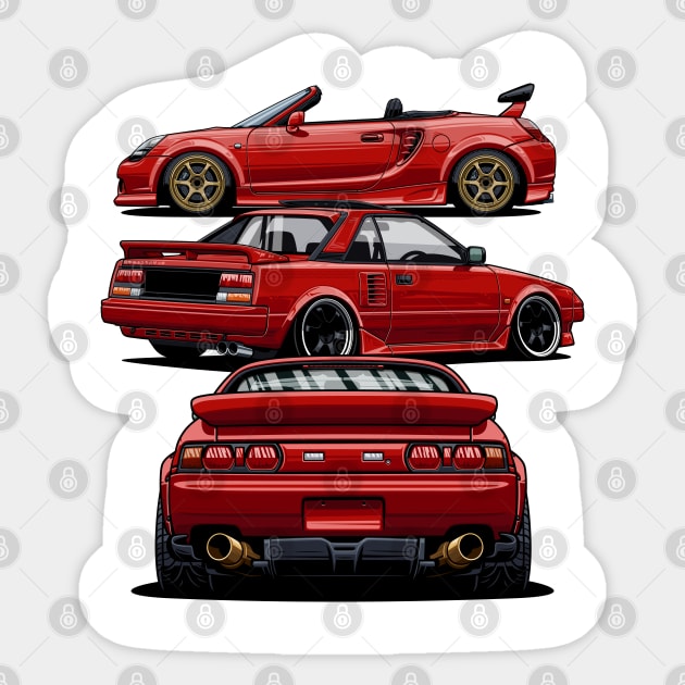 MR2 Generations Sticker by Markaryan